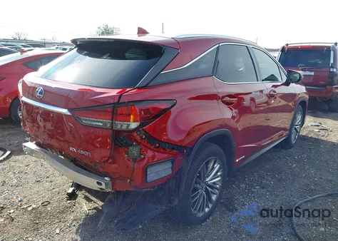 2021 Lexus Rx 450H from USA, damaged, VIN 2T2JGMDA9MC065334